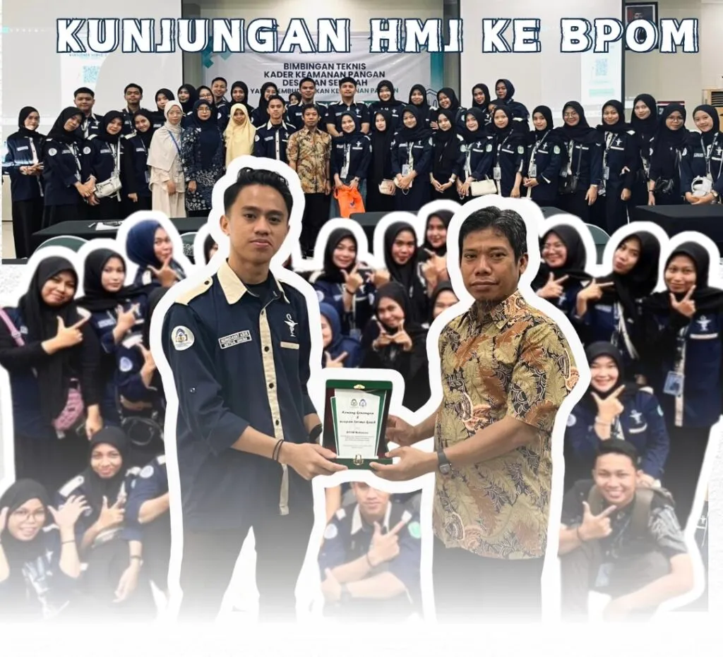 Melalui Program Kerja Eksternal Relation, HMJ Farmasi UINAM Kunjungi BPOM