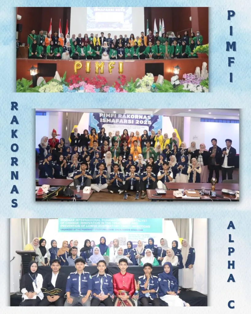 Pencapaian Luar Biasa: HMJ Farmasi UIN Alauddin Makassar Sukses Selenggarakan Tiga Kegiatan Nasional Secara Bersamaan!