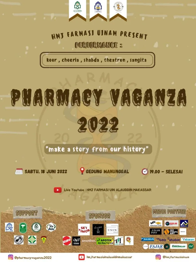 MENGHITUNG HARI MENUJU MALAM PUNCAK PHARMACY VAGANZA 2022, SIAPKAN DIRI ANDA!