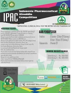 HMJ Farmasi UINAM Siap Gelar IPAC (Indonesia Pharmaceutical Of Alauddin Competition) On November