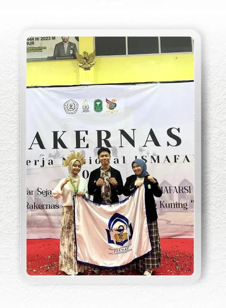 HMJ Farmasi UINAM Goes To RAKERNAS XVII | Berlayar Sejajar Menggapai Cakrawala ISMAFARSI melalui RAKERNAS ke-XVII di Bumi Lancang Kuning
